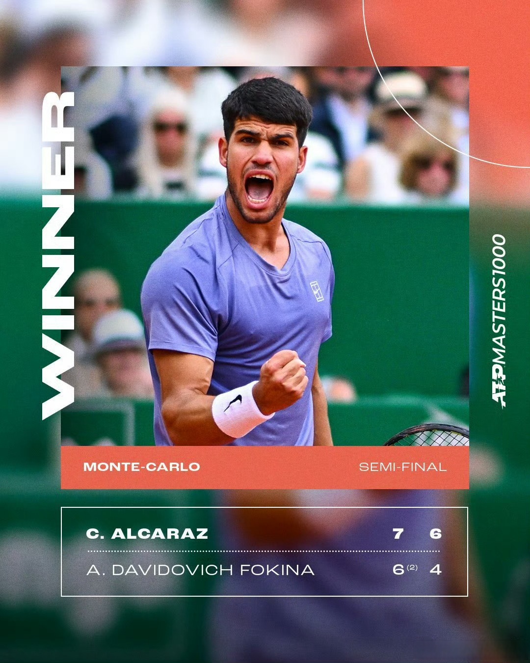 包含蒙特卡洛大师赛绝杀ATP总决赛，蒂姆关键制胜的词条