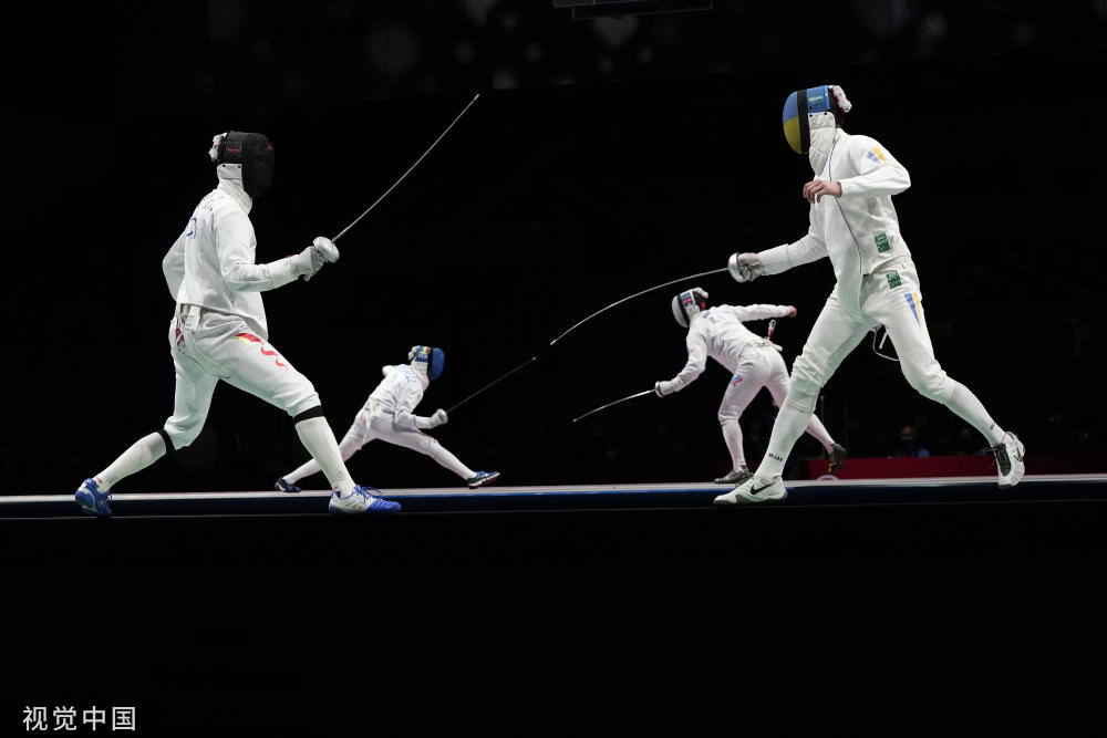 韩国击剑运动员突围进入半决赛