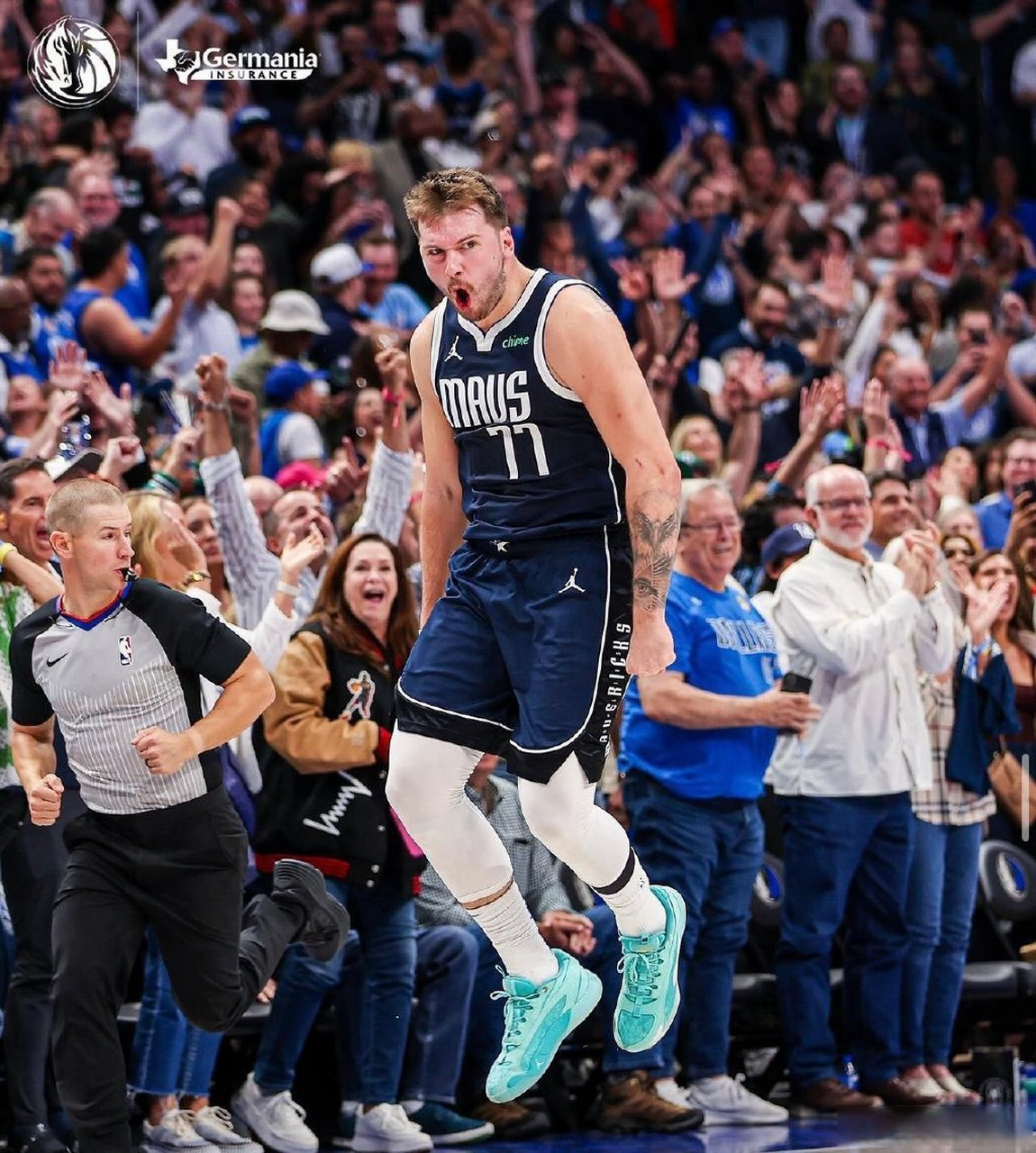 包含勇士横扫法国男篮，东契奇高光表现的词条